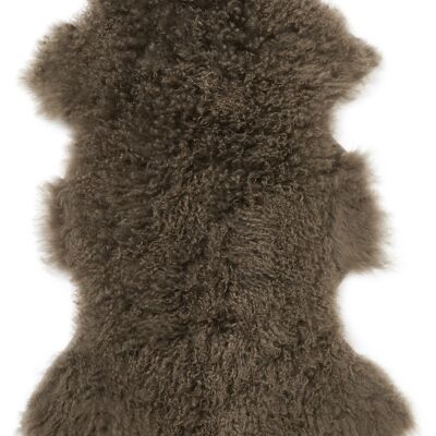 Shansi - Stylish and soft sheepskin - Brown