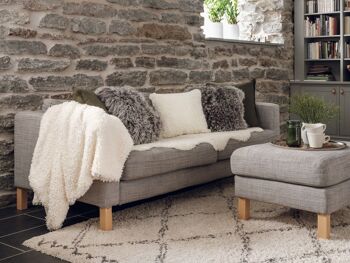 Housse de coussin Shansi mouton_Grey Silvertop 3