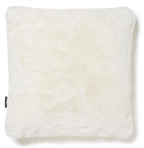 Fluffy soft and cozy cushion - Ivory