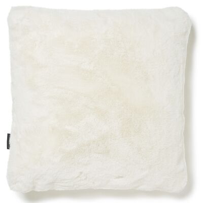 Fluffy soft and cozy cushion - Ivory