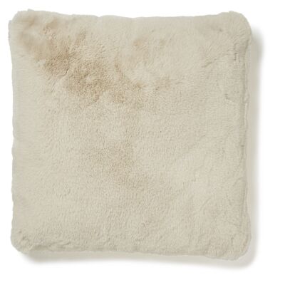 Fluffy soft and cozy cushion - Beige