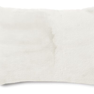 Grand coussin Fluffy exclusif - Ivoire