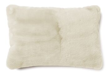 Grand coussin Fluffy exclusif - Beige 1
