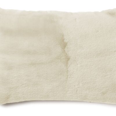 Grand coussin Fluffy exclusif - Beige