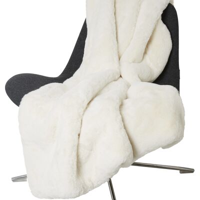 Soffice ed elegante coperta - Avorio