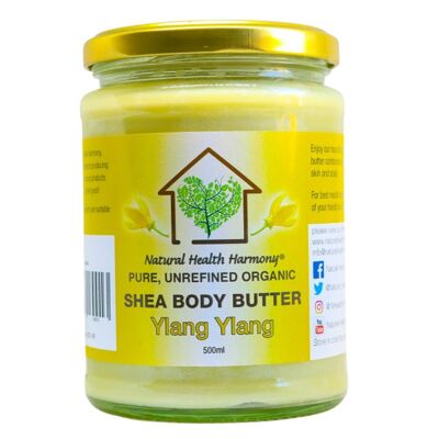 Ylang-Ylang Shea Body Butter 500g