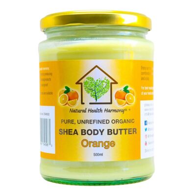 Orangen-Shea-Körperbutter 500g