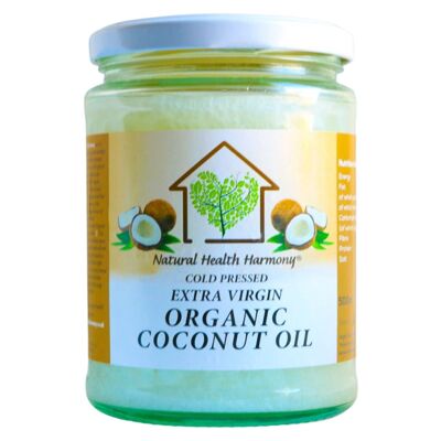 Unrefined Organic Coconut oil 500g
