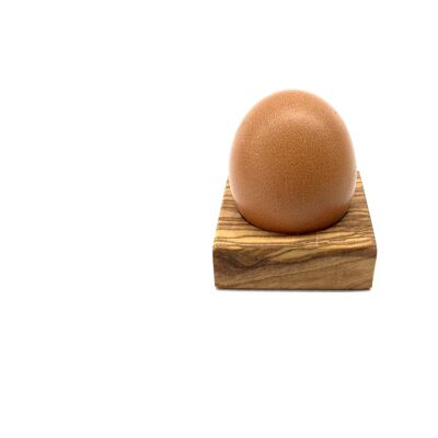 Egg holder Troué made of olive wood