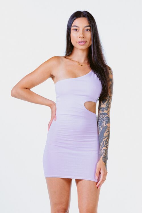 Delilah Cut Out Dress - Orchid Ice