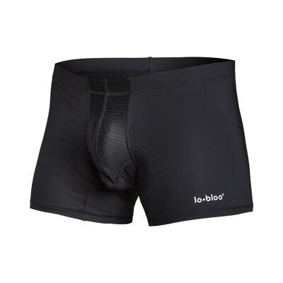 lobloo Underwear Supporter, Men, Adult (Black), Size (XS-XL)