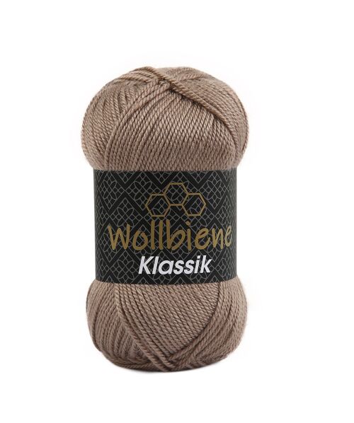 Achat Wollbiene Klassik brun platine 37 100g, laine à tricoter, tricot  polyacrylique en gros