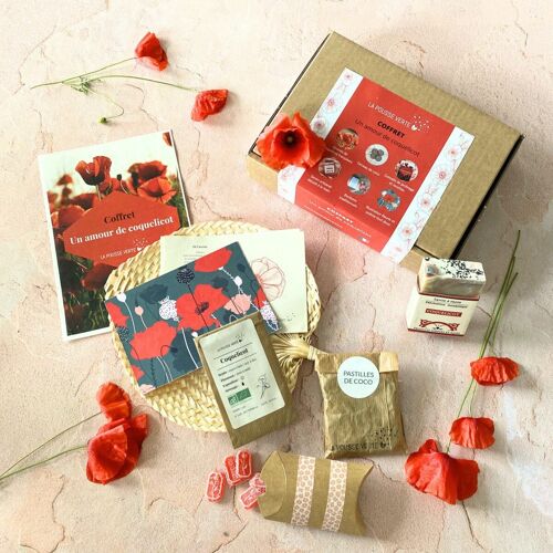 Coffret Un amour de coquelicot