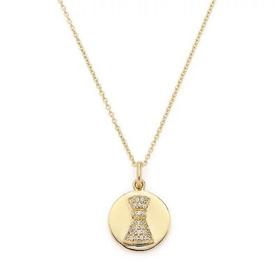 Bholani broom necklace - Gold