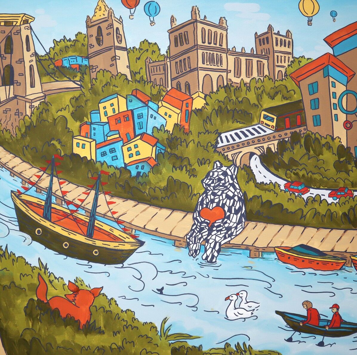 Bristol Kreaturen II 42x59.4