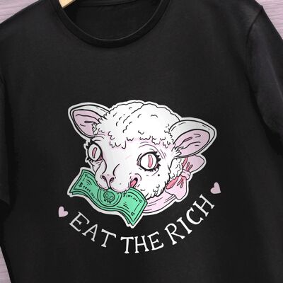 Mangia la maglietta ricca