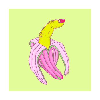 Doigt Banane 12x12 2