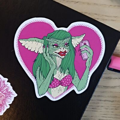 Greta der Gremlin Sticker