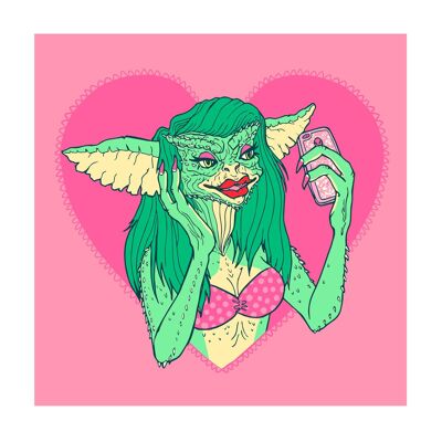 Greta the Gremlin: Selfie, sono carina? 8.25x8.25
