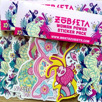 Stickerpack Woman Power