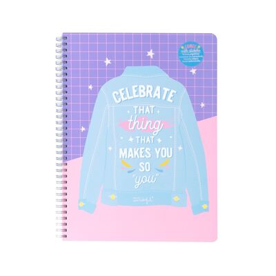 Notebook - Celebrate that thing that makes you so "you"