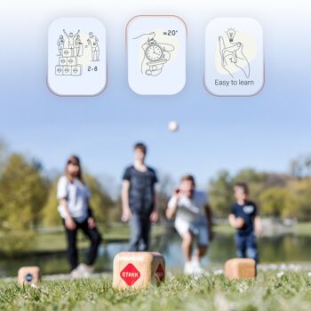 STAKK | Le nouveau jeu de lancer d'extérieur pour enfants et adultes 2