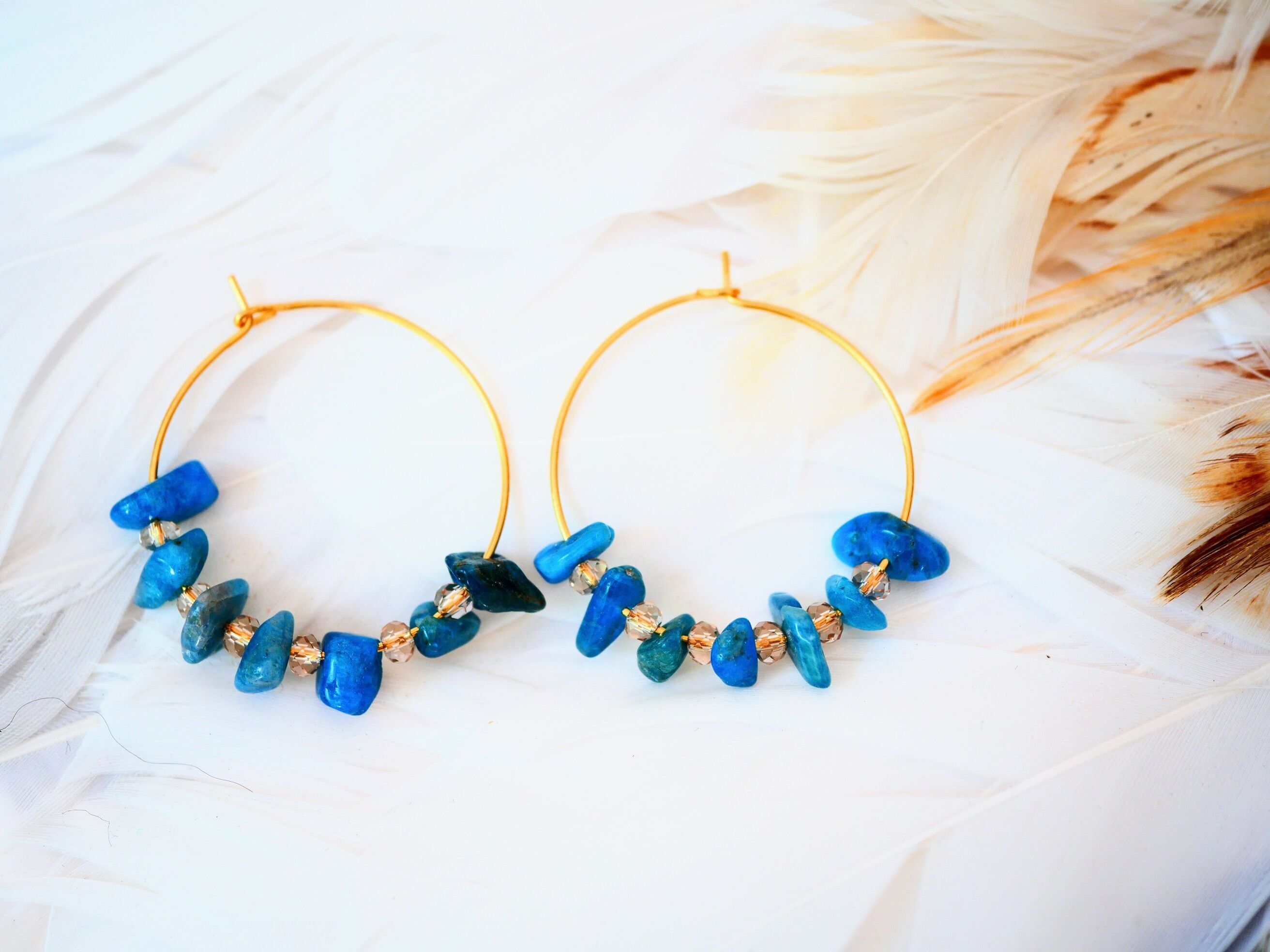 Prisca Apatite orecchini