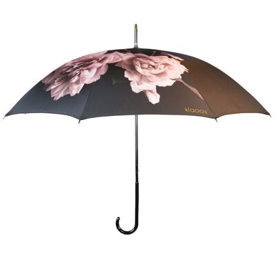 PIVOINE NOIRE - Parapluie design en textile recyclé