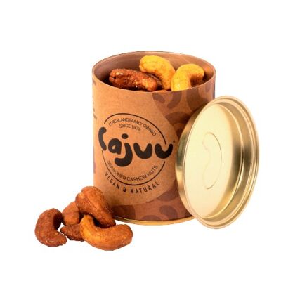 Vanilla and Salted Caramel Cashew Nuts Tube (6 x 80g)