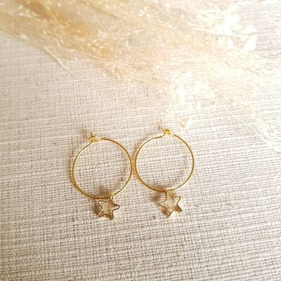 Boucles d'oreilles Tyfen Etoiles - Paire