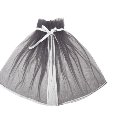 Cape Tulle Gris
 anthracite Paillette
 argent PM