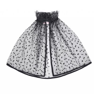 Black Star Tulle Cape PM