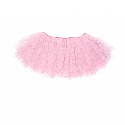 Long Pink Sequin Tulle Tutu