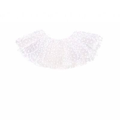 Long White Star White Tulle Tutu