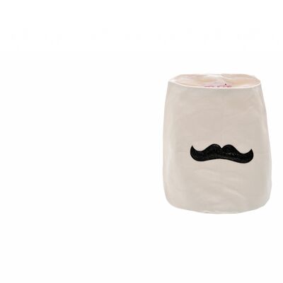 Mustache Basket White GM