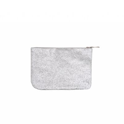 Trousse Paillette Argent