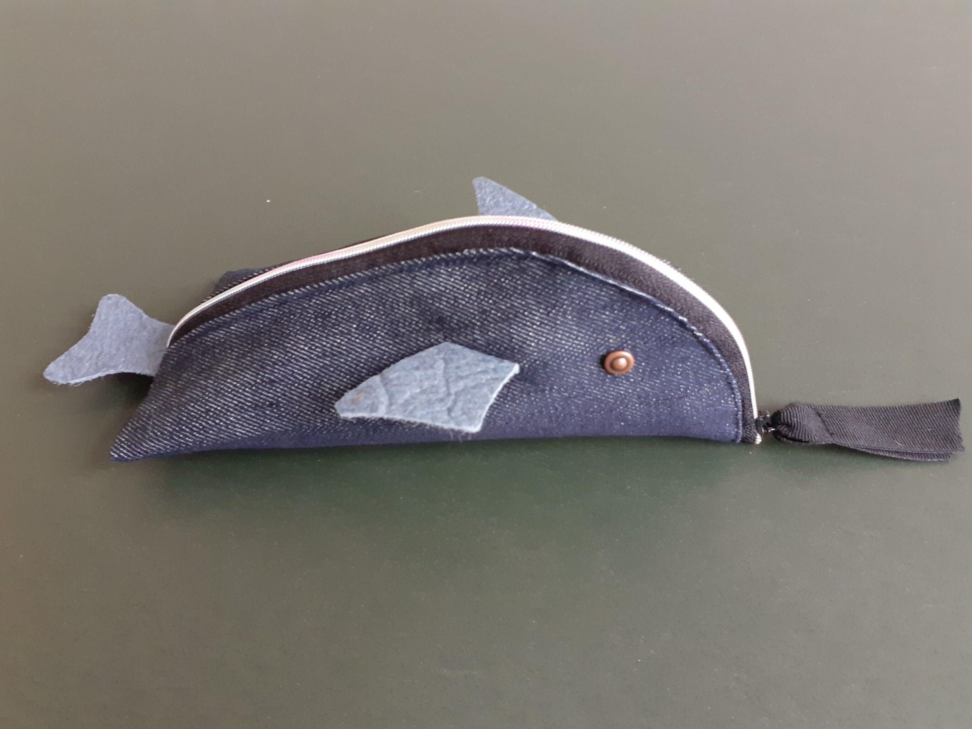 Schul Mäppchen Eco Sonnenbogen Fisch