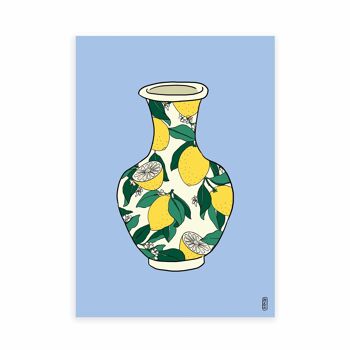 Vase Limon A4 Impression artistique 5