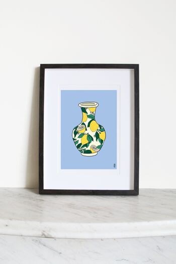Vase Limon A4 Impression artistique 6