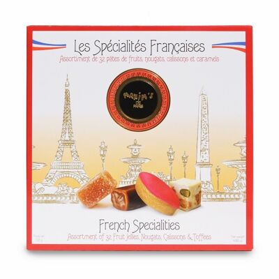 Confezione da 32 specialità francesi - 195 g