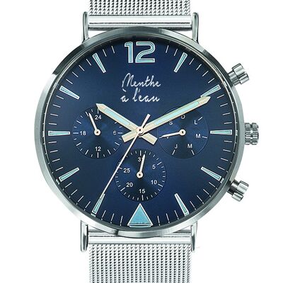 das präzise Chrom F blau-H Mesh