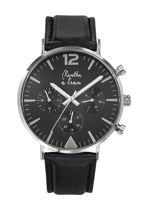 la précise cuir noir F noir-H