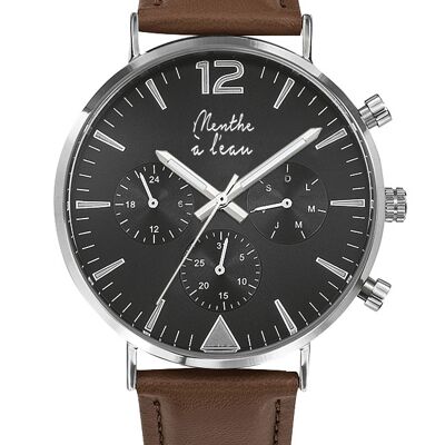 the precise brown leather F black-H