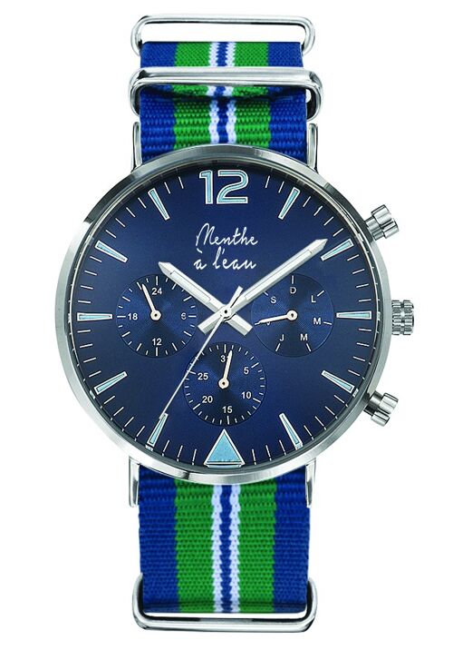 la précise nato bleu vert-H