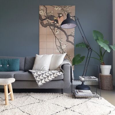 IXXI - Pájaros en una rama de cerezo S - Arte mural - Póster - Decoración mural