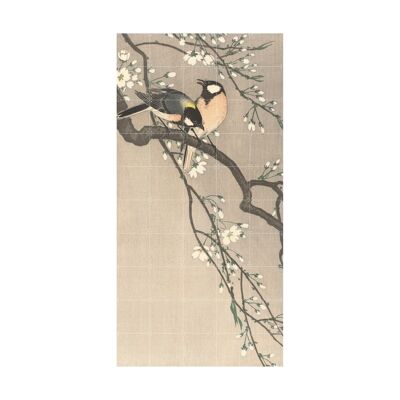 IXXI - Birds on a Cherry Branch L - Wall art - Poster - Wall Decoration