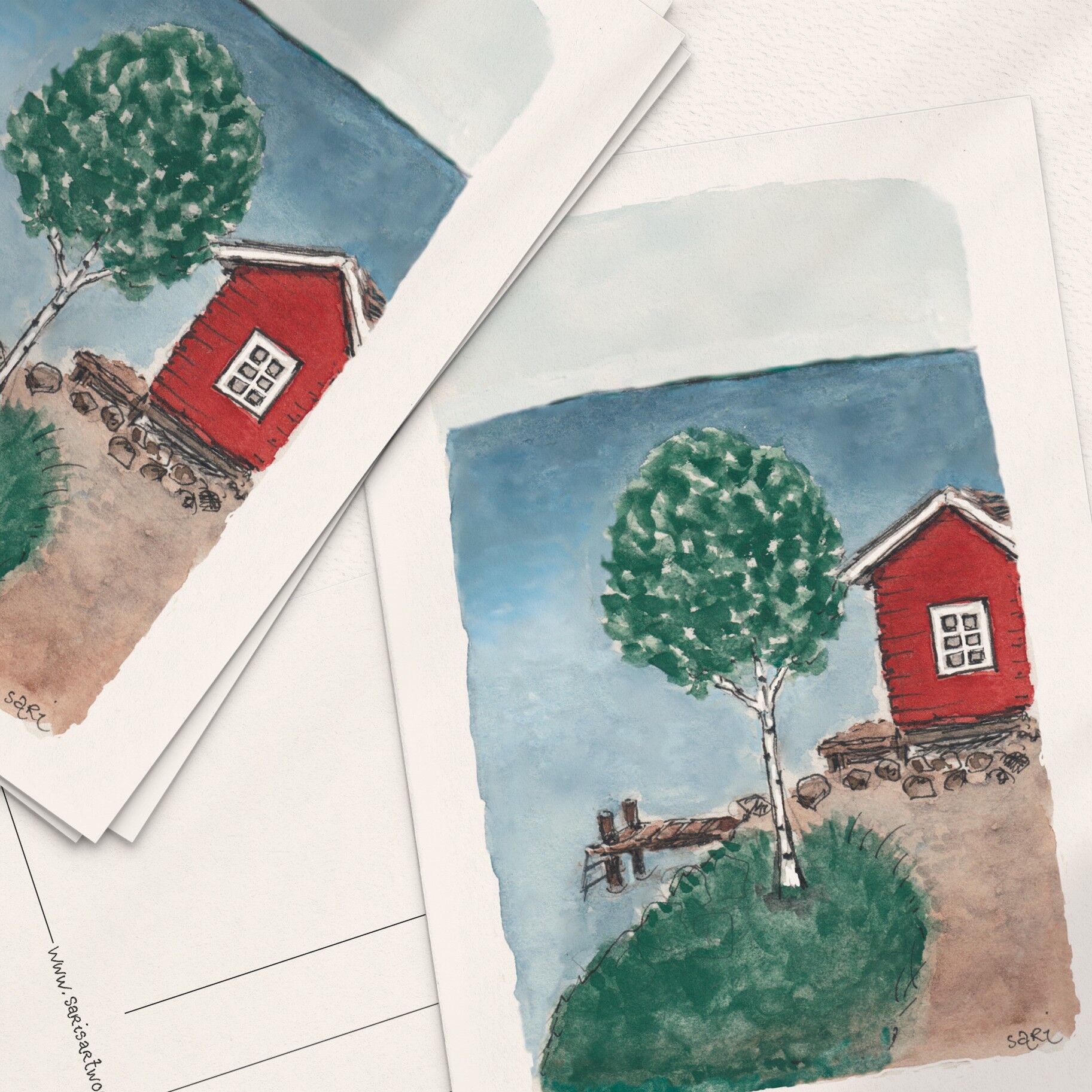 Cottage estivo - A6 piegato