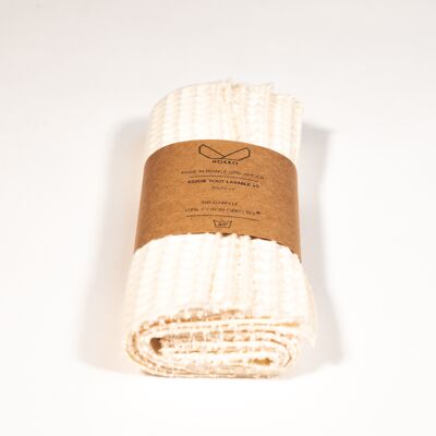 ESSUIE TOUT LAVABLES NID D'ABEILLE X5 ECRU