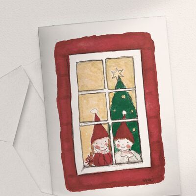 Waiting for Christmas - A6 Folded