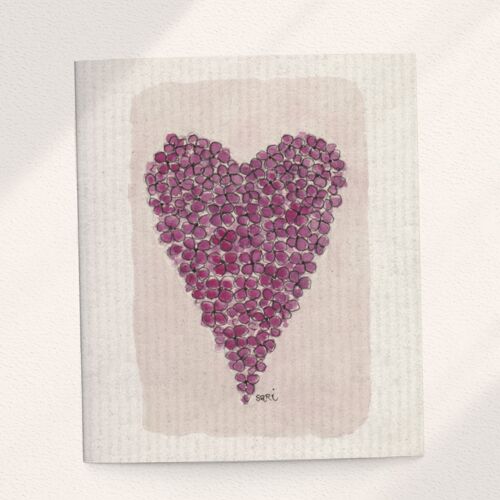 Heart of Hydrangea, Purple